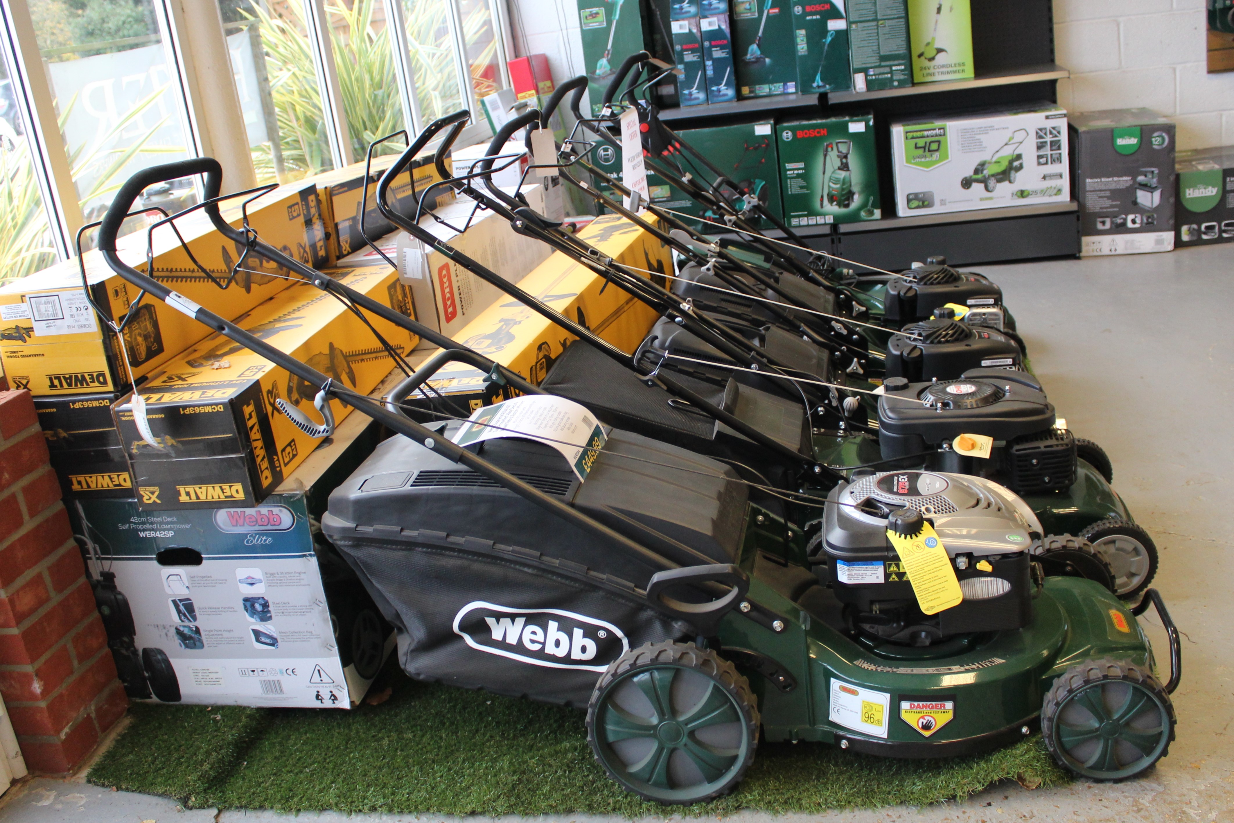 Machinery North Walsham Garden Centre