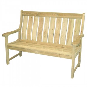 Farmers High Back Pine is extremely popular softwood for making garden furniture. We only use carefully selected FSC timber from responsibly managed forests in Eastern Europe. Each piece is treated in order to make it suitable for outdoor use. The yellow green colour mellows over time to an attractive silver grey. Produce Dimensions Total Height: 1090mm Total Width: 1570mm Total Depth: 730mm Total Weight: 27kg